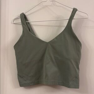 Lululemon light green top